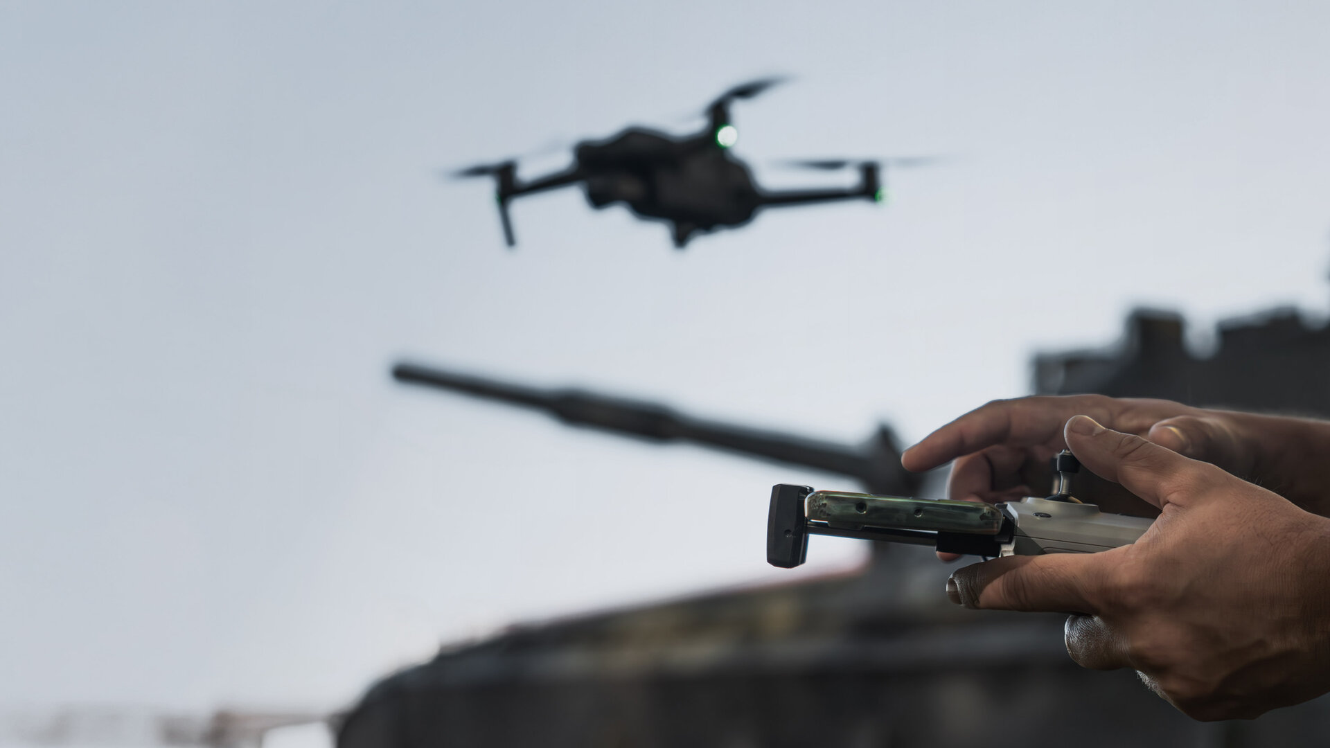 controlling a drone