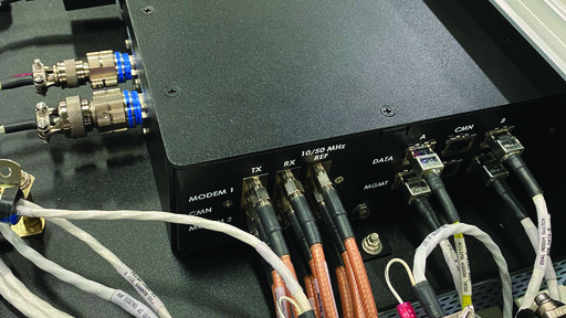 variety of wires connected to a device